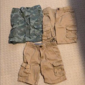 3 boys size 6 shorts.